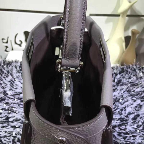 フェンディ コピー FENDI ★人気 SELLERIA PEEKABOO レギュラーサイズ トフィー Gray 8BN290Q0JF0N8A